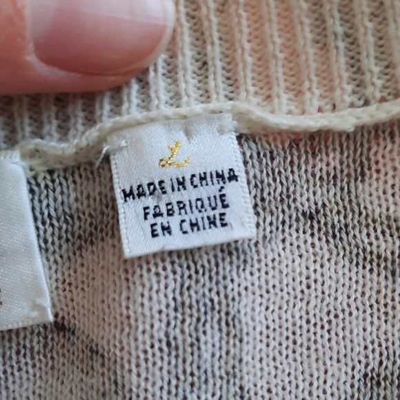 Anthropologie Charlie & Robin Lock & Key Cardigan Sweater L - Picture 5 of 8